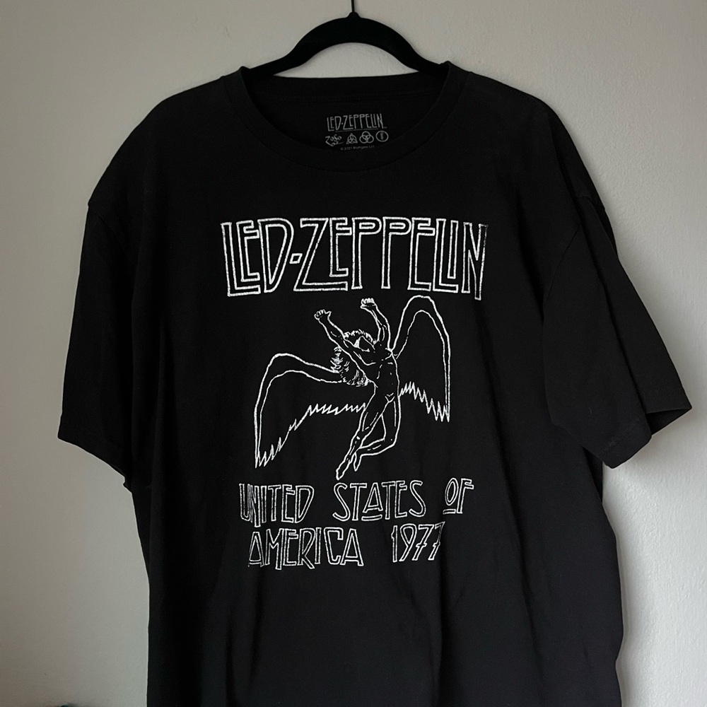 Led zeppelin sBlack Graphic T-Shirt